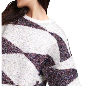 Moth Geo Sparkle Sweater (Anthropologie)